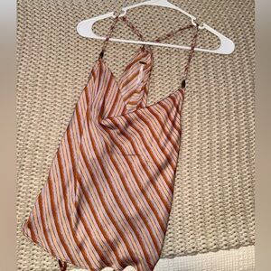 Free People cowl neck tank top